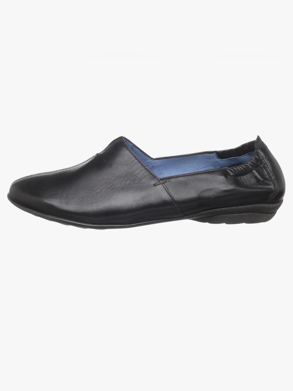 Ara Black Leather Loafers Slip on shoes in size 8.5/39 very comfortable